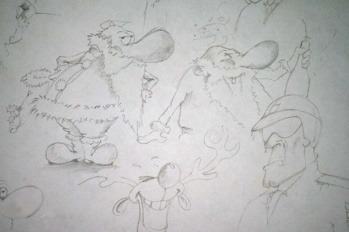 Cartoon Santa caricatures artwork