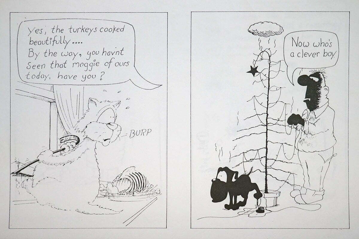 Christmas cartoon artwork