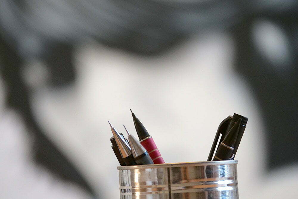 Artist's pencils